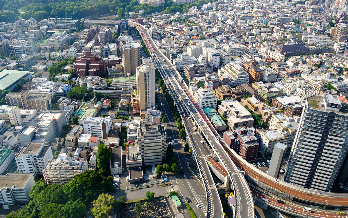 Intersection of Routes 4 and 20, Tokyo, Japan (2017)