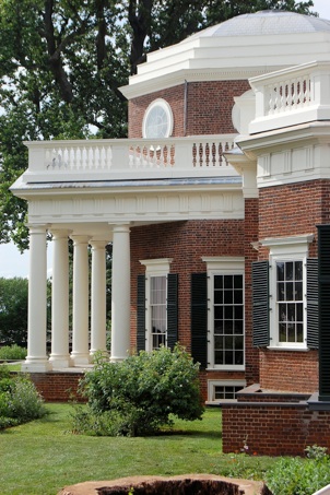 West Front of Monticello from South Terrace