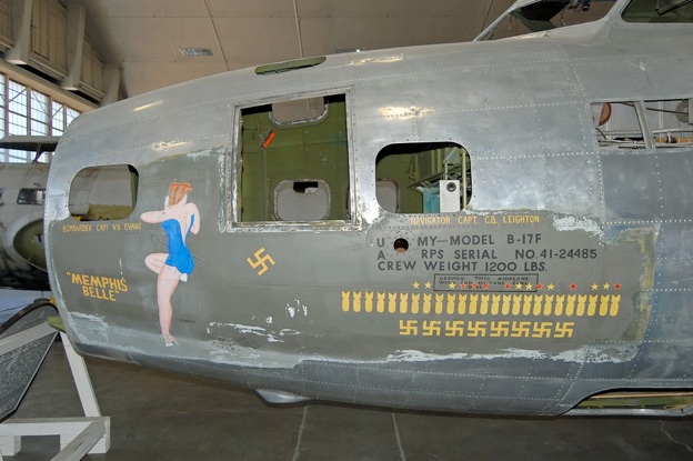 Memphis Belle, April, 2009: Stripping Inauthentic Paint from Fuselage