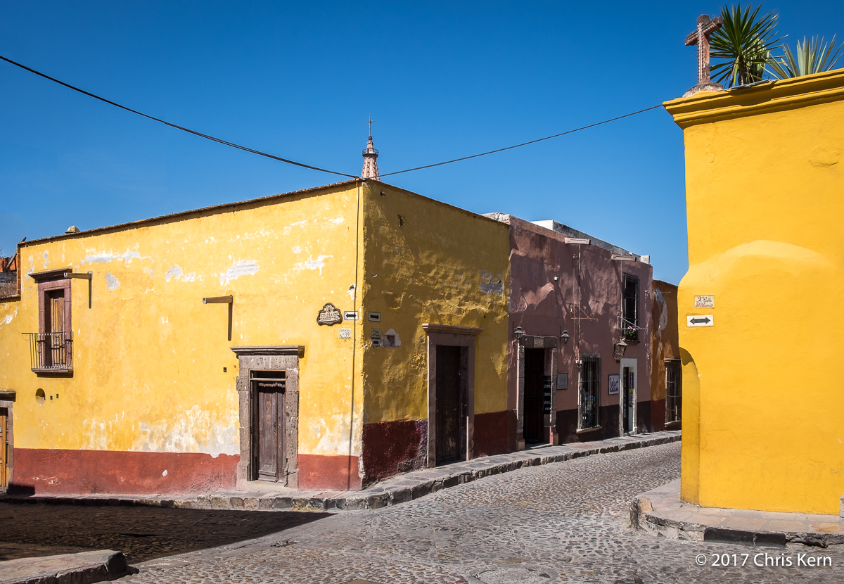 Corner of Cuadrante and Diez de Sollano, San Miguel de Allende, Guanajuato, Mexico (2017)